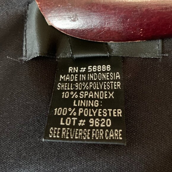 ❤️HP❤️🌟Virgo Petite Little Black Velvet Dress (SZ 10) - Picture 4 of 6